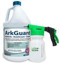 ArkGuard Kennel Disinfectant Case of 4 Gallons with Hose End Sprayer