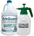 ArkGuard Kennel Disinfectant Case of 4 Gallons with Pump Sprayer