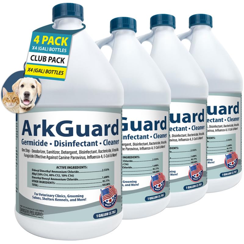 ArkGuard Kennel Disinfectant, Cleaner & Deodorizer - Gallon Concentrate
