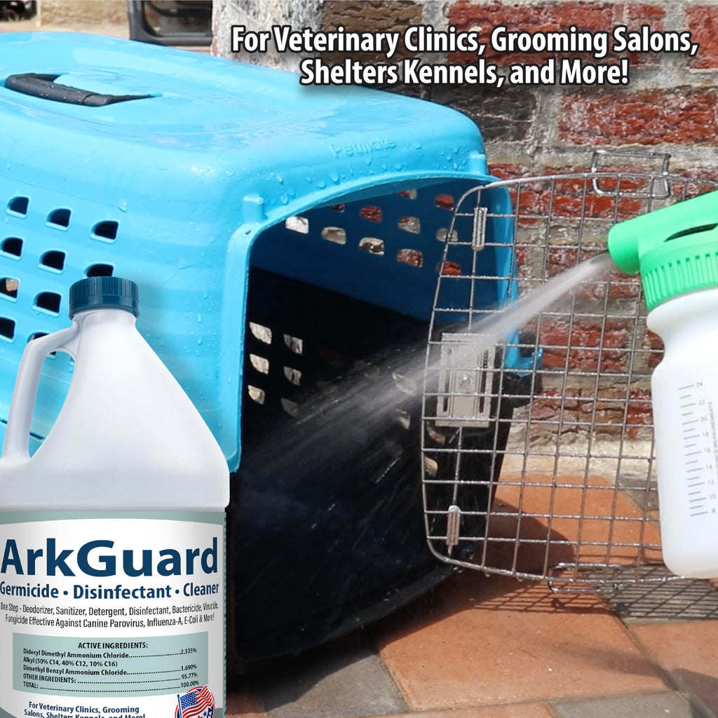 ArkGuard Kennel Disinfectant, Cleaner & Deodorizer - Gallon Concentrate