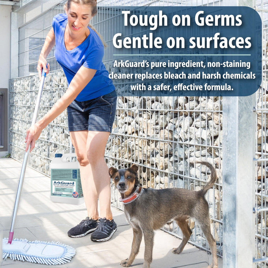 ArkGuard Kennel Disinfectant, Cleaner & Deodorizer - Gallon Concentrate